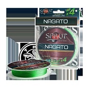 Шнур SPRUT NAGATO Hard Ultimate Braided Line х 4 0.16 mm 140m 13.2kg Neon Green