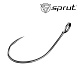 Крючок одинарный "Sprut" Cuno SBL-31 BC №8 (Single Barbless Bait Hook) (уп.11шт)